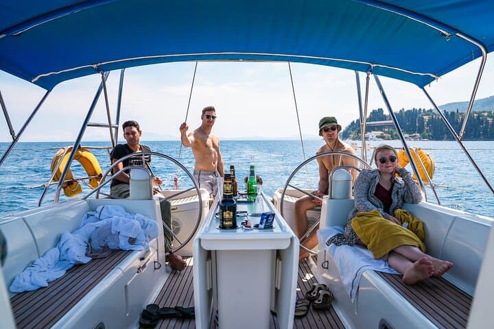 Half-Day Sailing Yacht Trip Along Corfu North Coast: Barbati, Gialiskari & Blue Cave photo 3