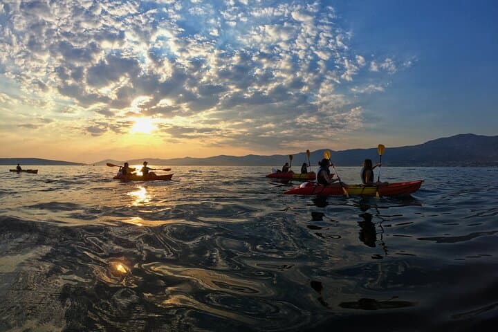 Sunset Sea Kayaking Around Marjan Park, Split photo 2