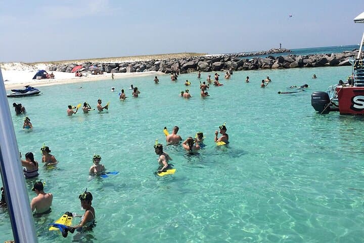 Destin 2-Stop Snorkel and Dolphin Cruise — Jetty to Coast Guard Flats photo 3