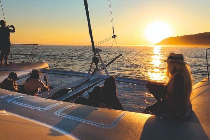 Lisbon Luxury Catamaran Sunset and Wine Cruise on the Tagus River photo 2