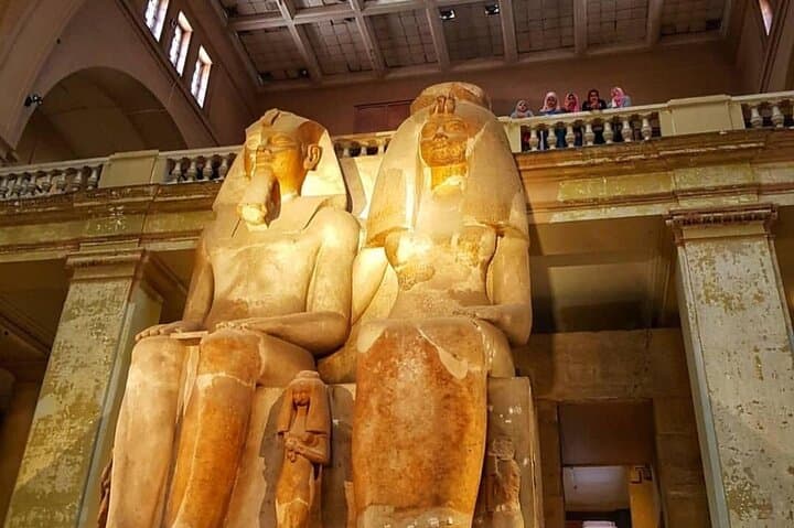 Full-Day Private Tour to Giza Pyramids, Sphinx & Egyptian Museum from Hurghada photo 6