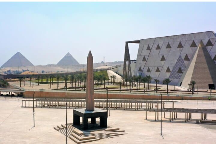 Grand Egyptian Museum Tour with Egyptologist — Pyramids, Tutankhamun & Conservation photo 2