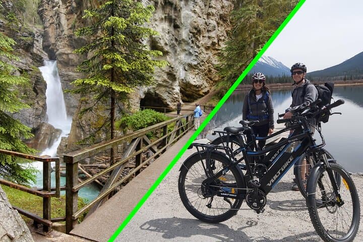 Experience Banff by eBike and Hike: Bow Valley Parkway to Johnston Canyon Adventure