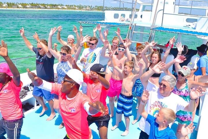 Punta Cana Half-Day Party Boat: Natural Pool Snorkel & Catamaran Cruise photo 3