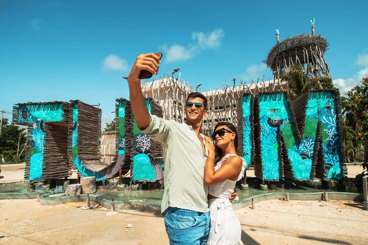 Private Tulum Ruins and Caribbean Beach Day from Cancun
