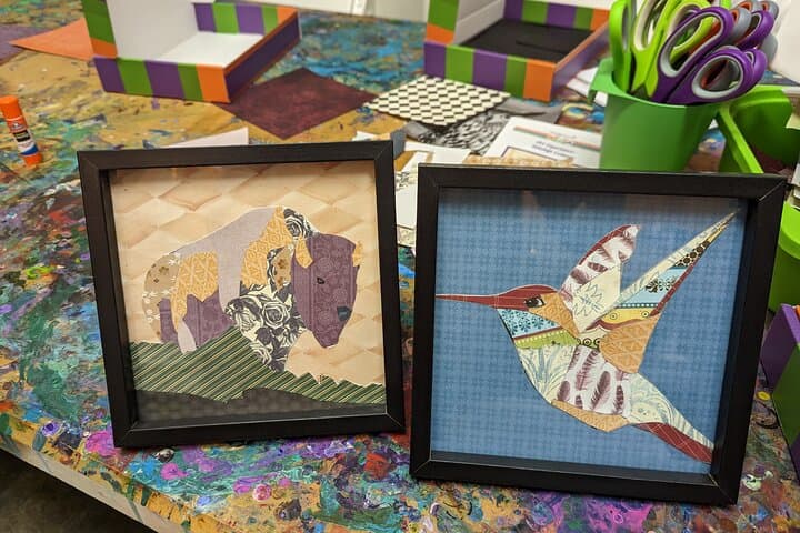 Estes Park Wildlife Collage Workshop: Create a Colorado Animal Art Souvenir