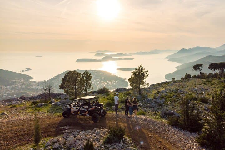 Sunset Buggy Panorama: Mount Srđ Views & Dubrovnik Walls