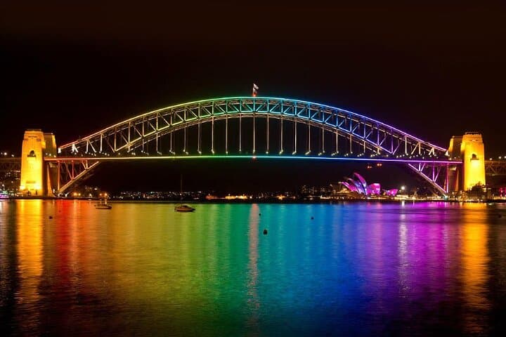 Vivid Sydney Scenic Jet Boat Cruise: 45-Minute Harbour Light Experience photo 4