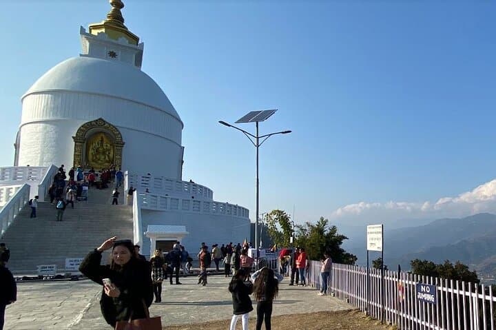 Half-Day Hike to World Peace Stupa, Pokhara — Fewa Lake & Annapurna Views