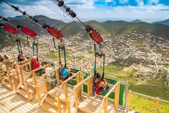 St. Maarten Sky Explorer and Flying Dutchman Zipline Adventure photo 3