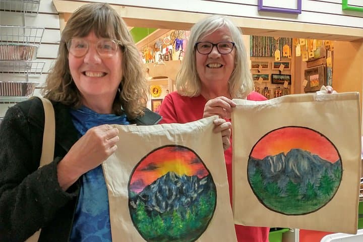 Paint Your Own Colorado Tote: Inktense Bag Class in Estes Park photo 2