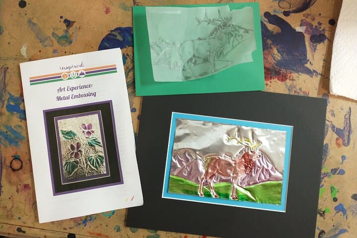 Make-and-Take Metal Embossing Class on Estes Park Riverwalk