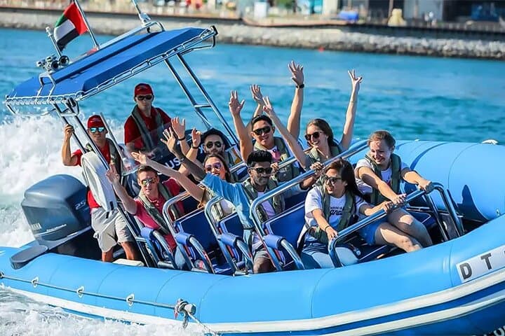 Dubai 90-Minute Speed Boat Tour: Palm, Atlantis & Burj Al Arab photo 1