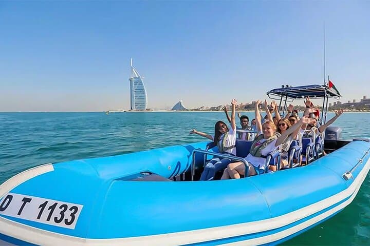 Dubai Speedboat RIB Tour: 90-Min High-Speed Coastal Cruise photo 1