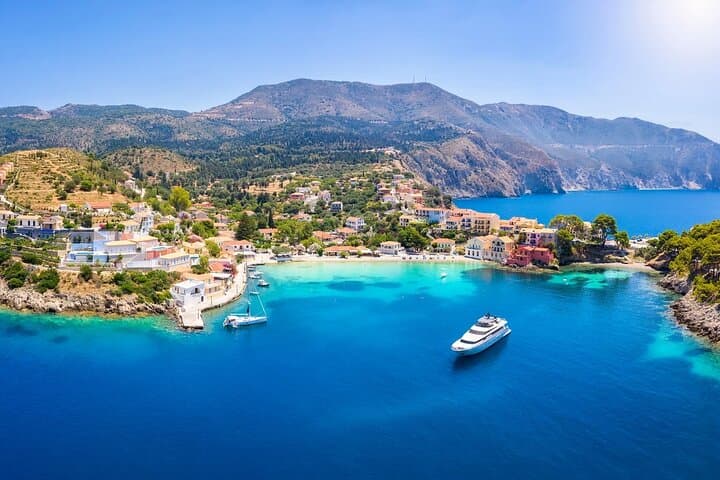 Full-Day Assos & Fiscardo Island Tour — Melissani Cave, Assos & Myrtos Beach Views photo 3