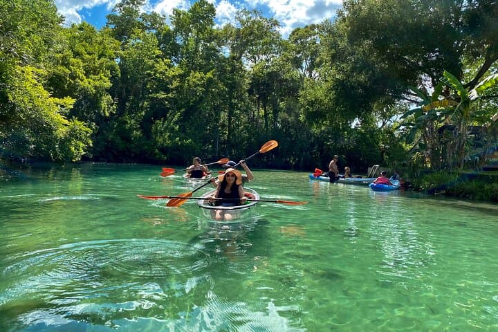 Clear Kayak Tours in Weeki Wachee: Paddle Spring-Fed Rivers with Manatees