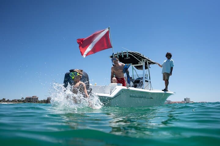 Private Crab Island Snorkeling & Dolphin Cruise — Destin Gulf Adventure photo 1