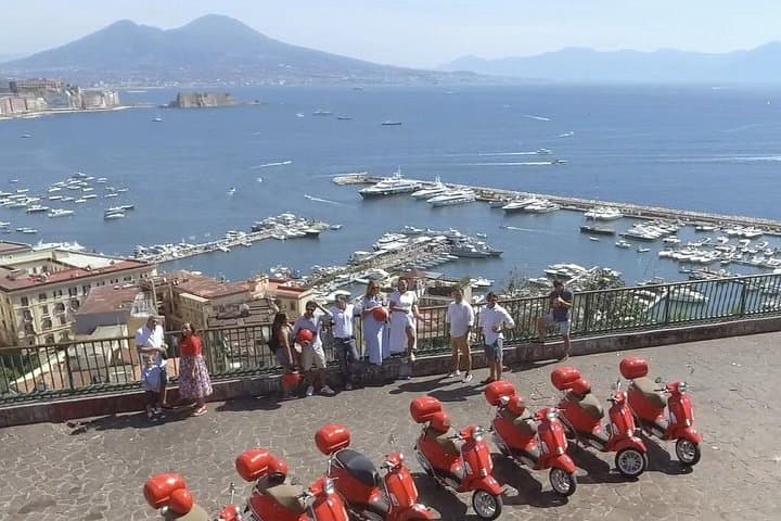 Vespa Panoramic Tour Naples: Ride to Vesuvius Views & Posillipo Vistas photo 1