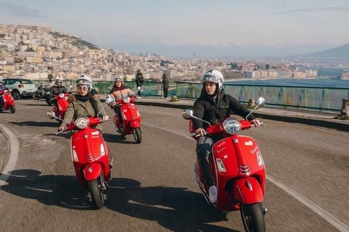Vespa Panoramic Tour Naples: Ride to Vesuvius Views & Posillipo Vistas photo 2