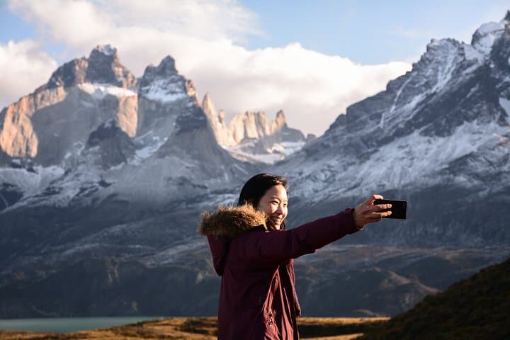 Full-Day Torres del Paine National Park Tour from Puerto Natales — Grey Glacier, Milodon Cave & Lago Sarmiento