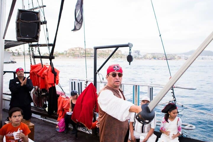 Sunset Pirate Ship Cruise in Cabo San Lucas: El Arco & Lover's Beach Tour photo 3