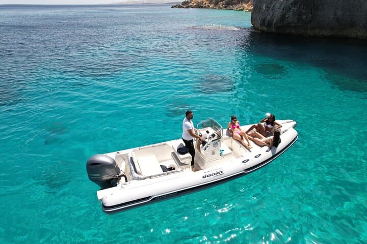Private Boat Charter to Comino, Blue Lagoon & Gozo: Skip the Crowds and Snorkel Crystal Waters photo 2