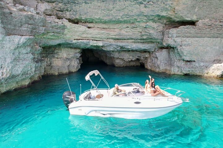 Private Boat Charter to Comino, Blue Lagoon & Gozo: Skip the Crowds and Snorkel Crystal Waters photo 3