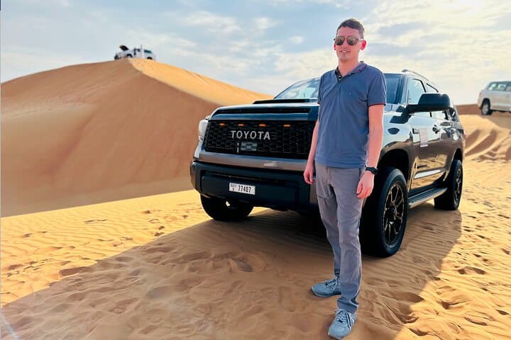 Dubai Desert Safari from Ras Al Khaimah: Dune Bashing, Camel Ride & BBQ Experience photo 4