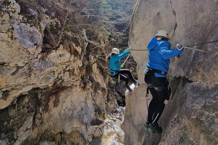 Via Ferrata in Gozd Martuljek Wild Gorge: Guided Cliffside Adventure from Bled photo 2