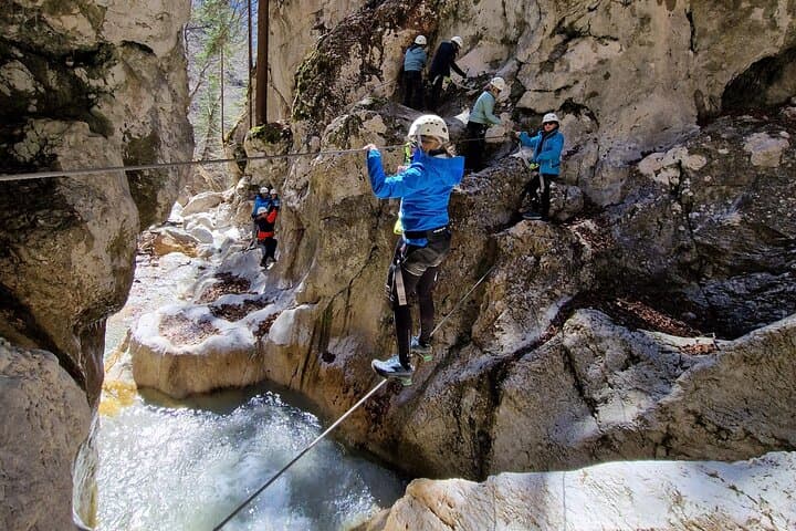 Via Ferrata in Gozd Martuljek Wild Gorge: Guided Cliffside Adventure from Bled photo 3