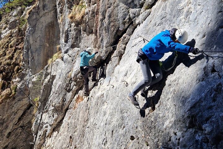 Via Ferrata in Gozd Martuljek Wild Gorge: Guided Cliffside Adventure from Bled photo 4