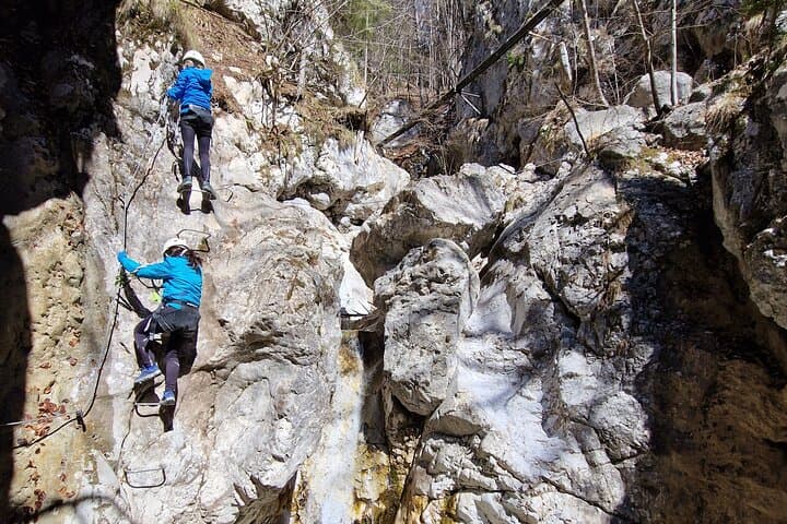 Via Ferrata in Gozd Martuljek Wild Gorge: Guided Cliffside Adventure from Bled photo 5