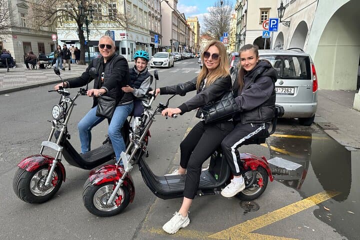Electric Scooter Through Prague: 3-Hour Castle, Bridges & Old Town Tour photo 4
