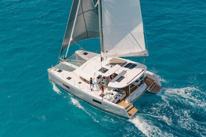 Lisbon Luxury Catamaran Sunset & Wine Cruise: Private Two-Hour Charter photo 6