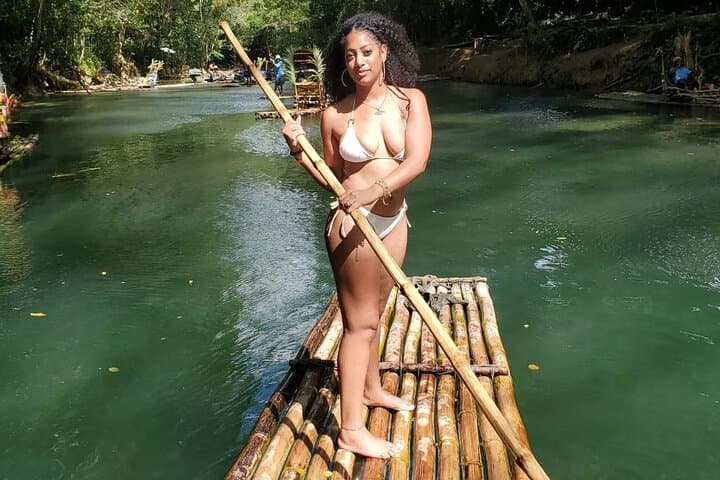 Lethe Bamboo Rafting with Foot Massage — River Float Near Negril photo 5