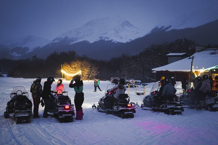 Ushuaia Night Adventure: Snowshoeing and Snowmobiling Under the Patagonian Moon