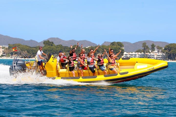 Speedboat Adventure in Alcúdia: 1-Hour High-Speed Coastal Tour photo 1