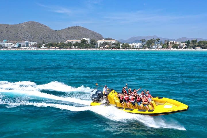 Speedboat Adventure in Alcúdia: 1-Hour High-Speed Coastal Tour photo 3