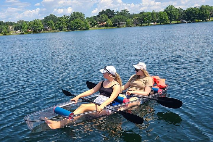 Paddling Lake Ivanhoe: Urban Clear Kayak & Paddleboard Tour in Orlando photo 4