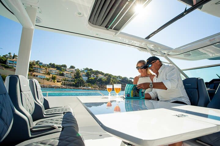 Private Axopar 37 Charter Around St. Martin: Snorkel Turtles & Secluded Beaches photo 5
