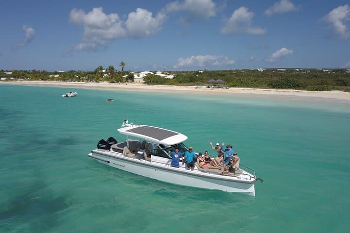 Private Luxury Yacht Charter to Anguilla from St Maarten — Full-Day Beach & Snorkel Experience photo 4