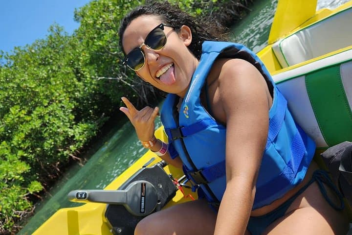 Drive a Speedboat Through Nichupté Lagoon and Snorkel Punta Nizuc Reef photo 2