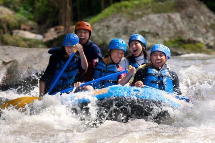 Ayung River Rafting in Ubud — 10km Jungle Rapids, Waterfalls & Cultural Carvings