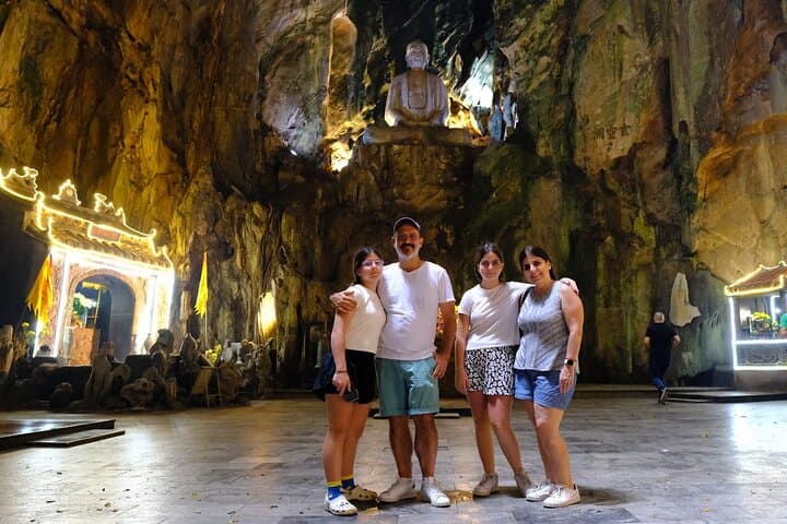 Marble Mountain & Hoi An Day Tour: Pagodas, Caves and Lantern-Lit Boat Ride photo 5