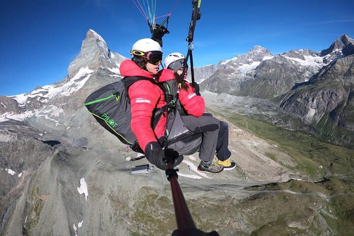Soar Over Zermatt: Tandem Paragliding with Direct Matterhorn Views photo 4