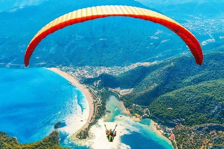 Tandem Paragliding Over Oludeniz From Sarigerme With Babadag Beach Landing photo 2
