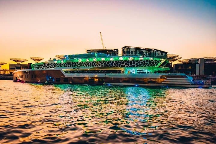 Lotus Mega Yacht Dinner Cruise | Dubai Marina Sunset to Atlantis photo 1