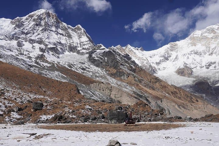 Annapurna in a Day: Helicopter Landing at ABC from Pokhara photo 5