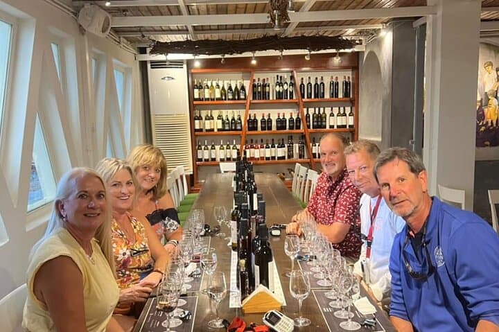 Santorini Private Tour Akrotiri Wineries Caldera Lunch