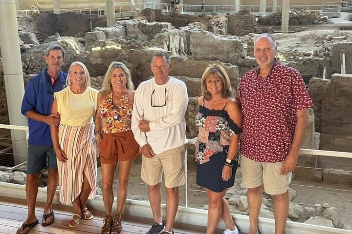 Santorini Private Tour Akrotiri Wineries Caldera Lunch photo 5